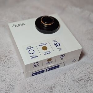 Oura 3 Horizon Ring (Size 10) in Rose Gold